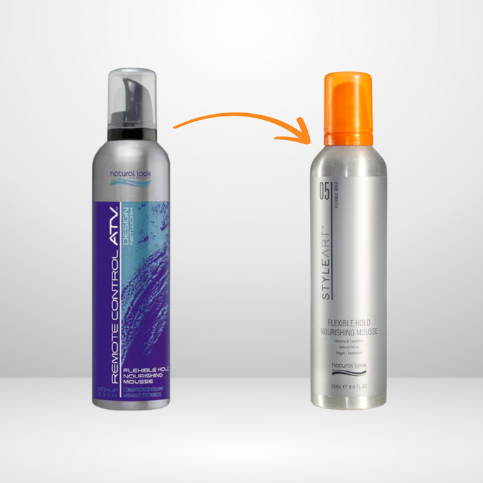 Natural Look - StyleArt Flexible Hold Nourishing Mousse 250g