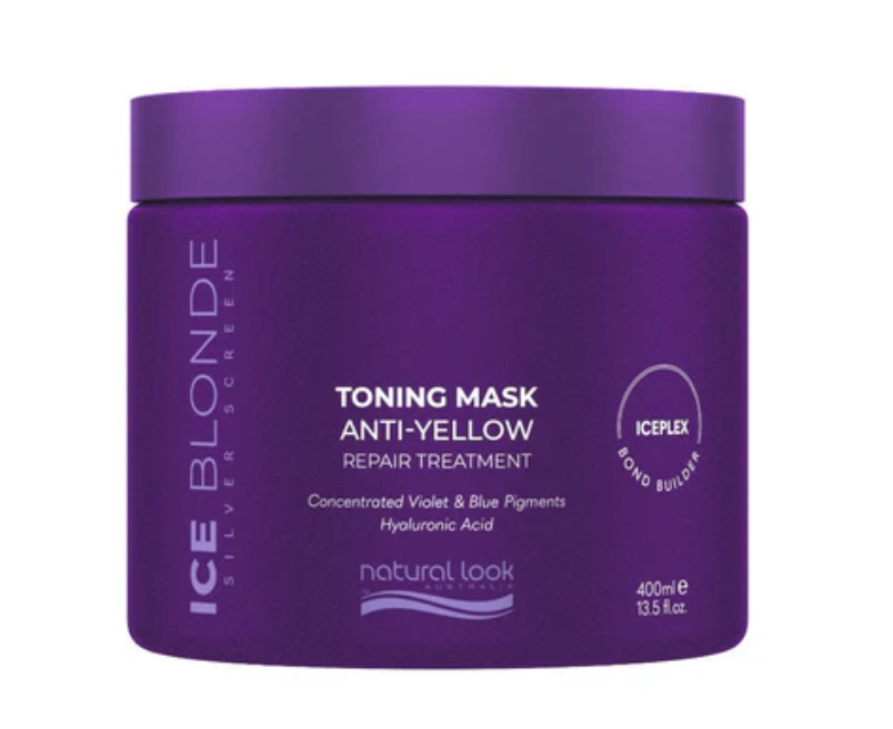 Natural Look - Ice Blonde Toning Mask 400ml