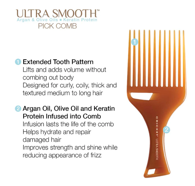 Cricket - Ultra Smooth Pick Comb