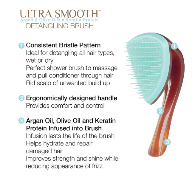 Cricket - Ultra Smooth Argan Detangling Brush