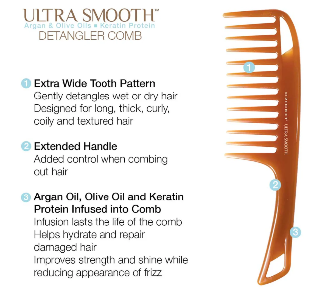Cricket - Ultra Smooth Detangler Comb