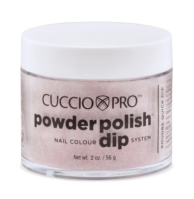 Cuccio Pro - Dark Red Glitter Dip Powder 1.6oz