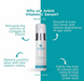 Arbre Vitamin C Serum with benefits listed on a blue and white background