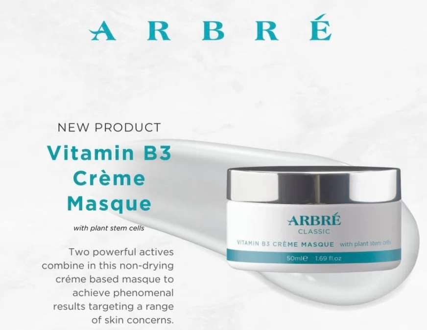 Arbre - Vitamin B3 Creme Masque 50ml Benefits