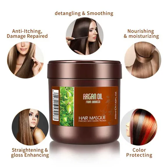 Argan Oil - Morocco Mask with Keratin 500ml