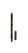 A close-up image of a blue-colored eyeliner pencil from the brand Eye of Horus, with the cap removed, displayed on a textured surface.