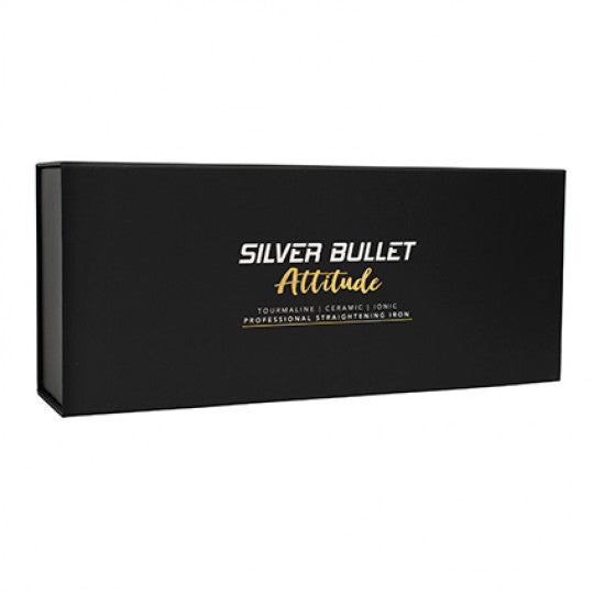 Silver Bullet- Attitude Ceramic Hair Straightener Black
