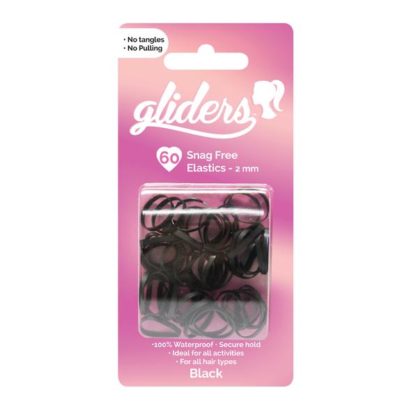 Freestyle - Snag Free 2mm Hair Ties / Black