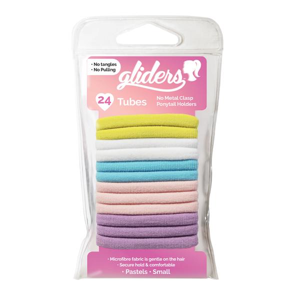 Freestyle - Tubes Hair Ties 24pc / Pastel