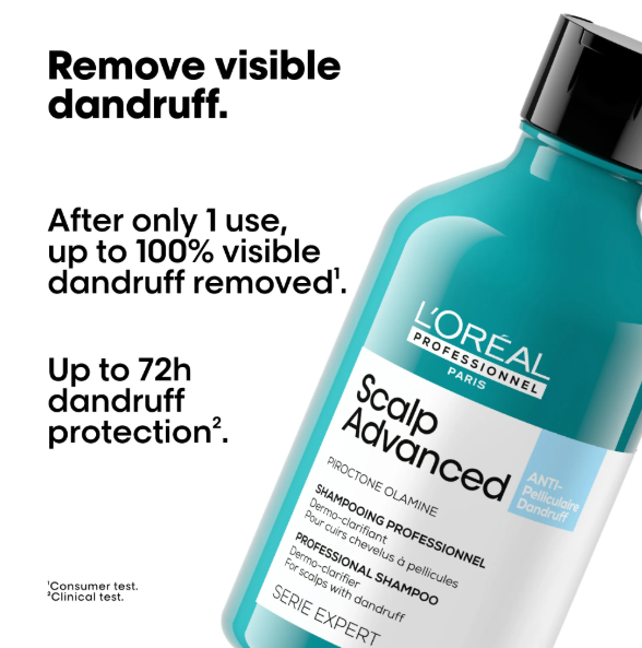 L'Oreal Professional - Scalp Advanced Anti-Dandruff Shampoo 1500ml