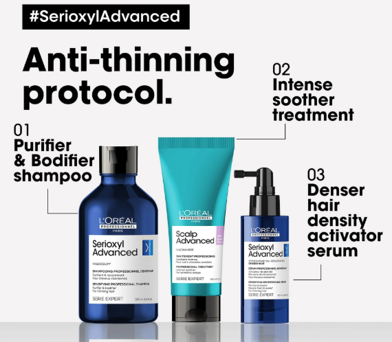 L'Oreal Professional - Serioxyl Advanced Purifier Bodifier Shampoo 1500ml