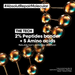 Advertisement for hair repair product with molecular structure illustration and text about peptides and amino acids.