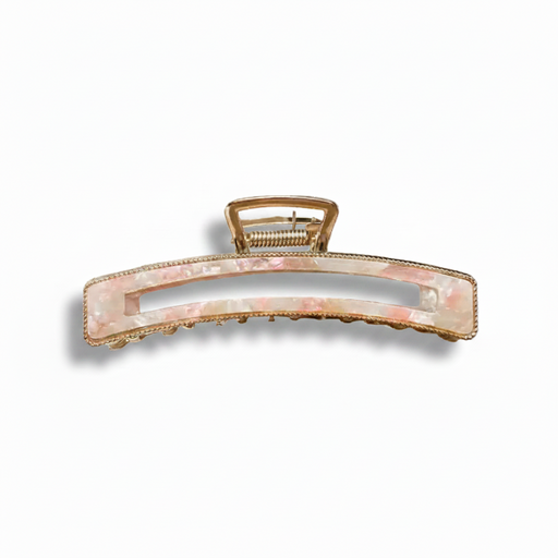 Large Metal Claw Clip Pink