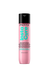 A pink bottle of Matrix Insta Cure Build A Bond Shampoo with black label.