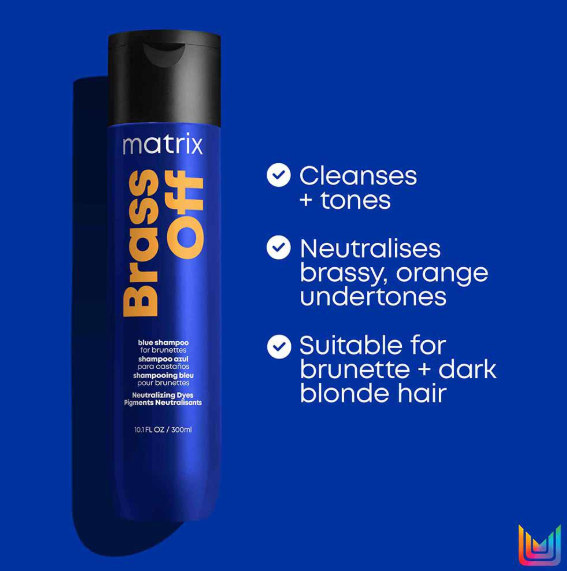 Matrix – Total Results Brass Off Shampoo 300ml