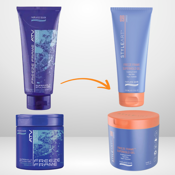 Natural Look - ATV Freeze Frame Gel Pottle 500g