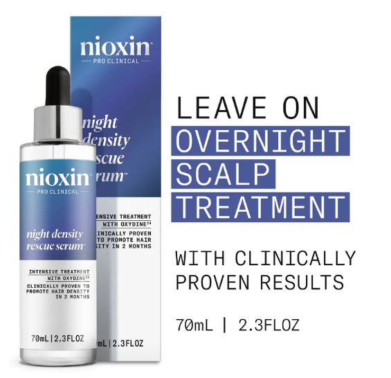Nioxin – Night Density Rescue 70ml Pros
