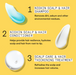 Nioxin hair care product lineup with descriptions on a yellow background