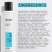 Nioxin shampoo bottle with a list of ingredients on a white background