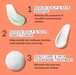 Nioxin hair care product lineup with shampoo, conditioner, and treatment on an orange background.