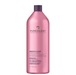 A large bottle of Pureology Professional Color Care Smooth Gloss Shampoo on a solid white background.