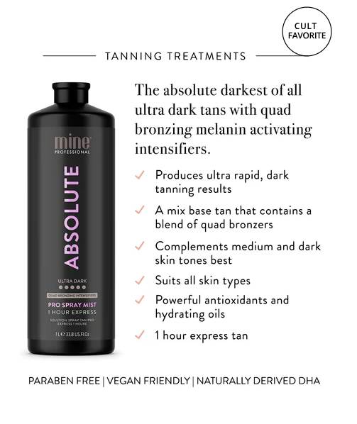 Mine Tan - Absolute Pro Mist 1000ml