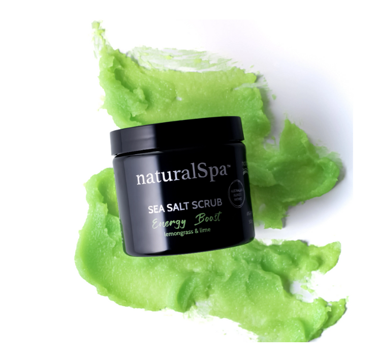 Natural Spa - Energy Boost Sea Salt Scrub 500g