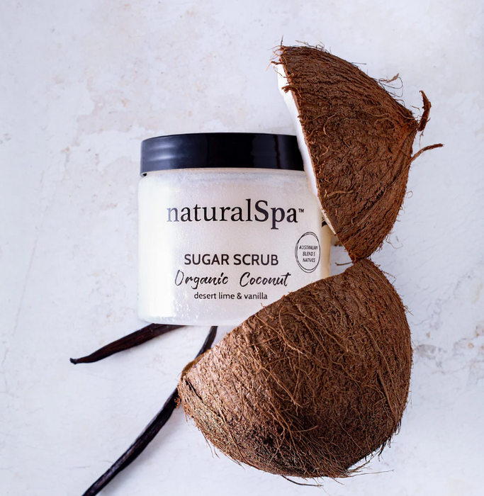 Natural Spa - Organic Coconut Sugar Scrub 500g