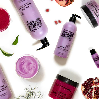 Natural Spa - Exotic Pomegranate Body Wash 375ml