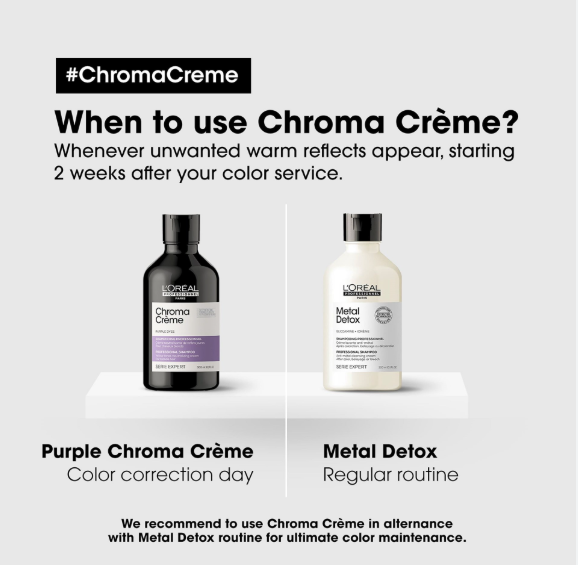 L'Oreal Professional - Chroma Crème Purple Shampoo 1500mL