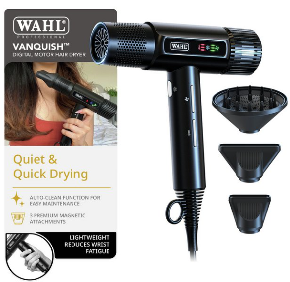 Wahl - Vanquish T-Shaped Dryer - Black