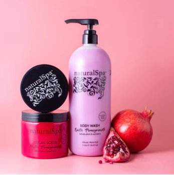 Natural Spa - Fruit Extracts Exotic Pomegranate Gift Pack
