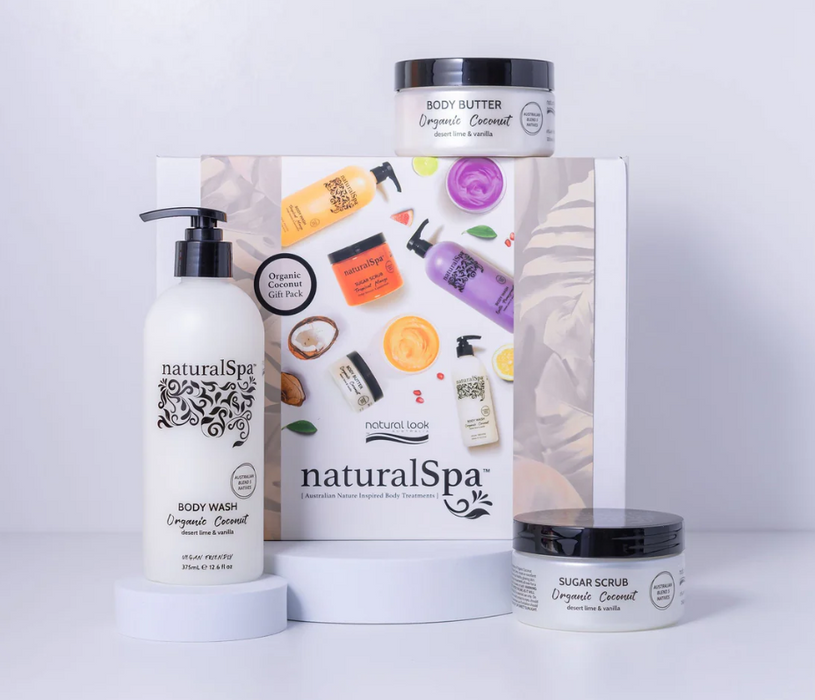 Natural Spa - Fruit Extract Organic Coconut Gift Pack