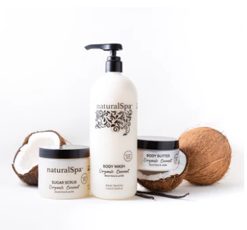 Natural Spa - Fruit Extract Organic Coconut Gift Pack