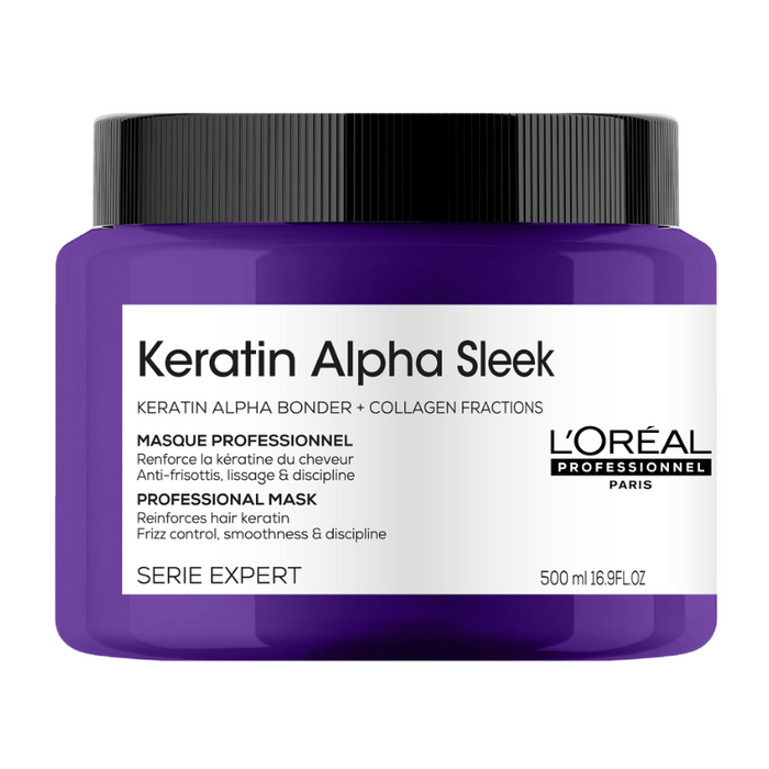 L'Oreal - Keratin Alpha Sleek Mask 500ml