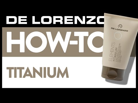 de lorenzo - titanium styling gel 100g